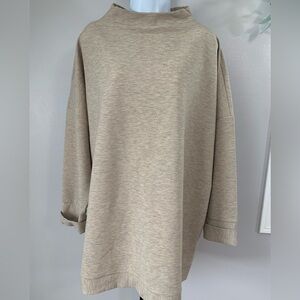 Tribal Women's Sweater in Beige
